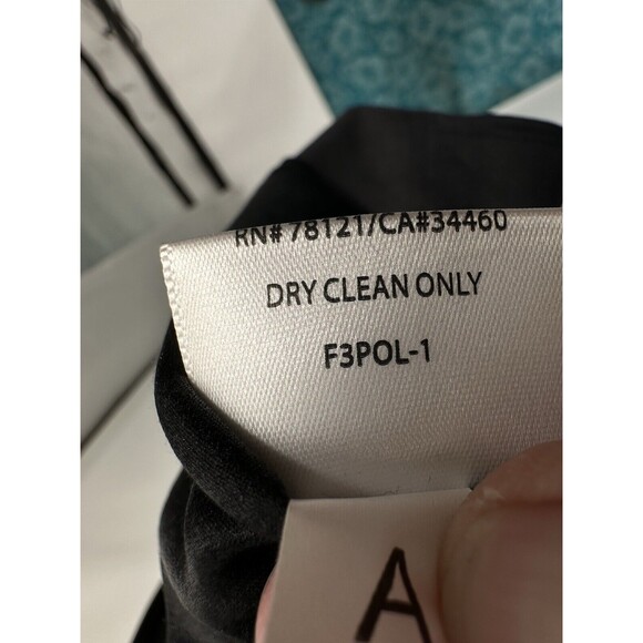 Eileen Fisher Ramie Silk Unique Dress Jacket Fitted Black‎ Dble Action Zip S EUC - Picture 4 of 11